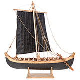 Maquette à l'échelle de bateau Magan