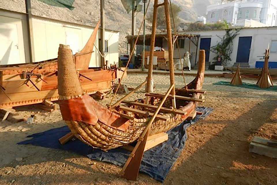 Boats like these opened up trade routes as early as 2500 BC