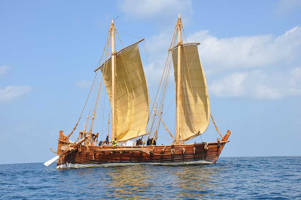 Jewel of Muscat - a reconstruction of a 9th century trading boat
